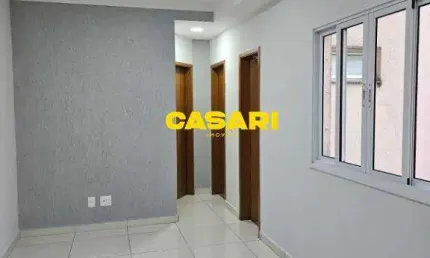 Apartamento com 2 dormitórios à venda, 46 m² - vila apiaí - santo andré/sp