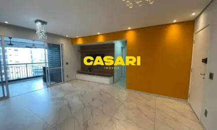 Apartamento com 3 dormitórios à venda, 126 m² - Vila Boa Vista - Santo André/SP