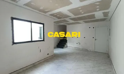 Cobertura com 3 dormitórios à venda, 135 m² - paraíso - santo andré/sp