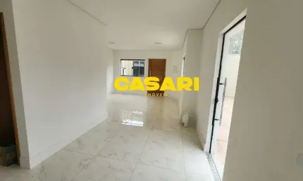 Sobrado com 3 dormitórios à venda, 98 m² - campestre - santo andré/sp
