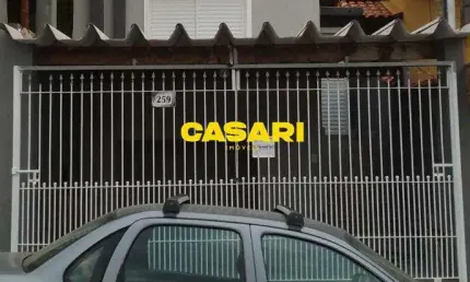Sobrado com 2 dormitórios à venda, 123 m² - parque erasmo assunção - santo andré/sp