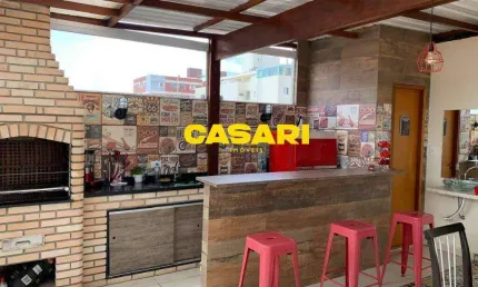 Cobertura com 2 dormitórios para alugar, 128 m² - santa terezinha - são bernardo do campo/sp