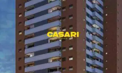 Lançamento apartamento 2 dormitórios (1 suíte) com terraço e 1 vaga no campestre – santo andré/sp
