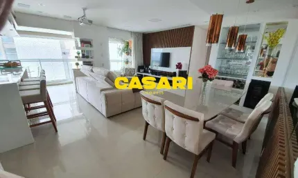Apartamento com 3 dormitórios à venda, 115 m² - Jardim - Santo André/SP