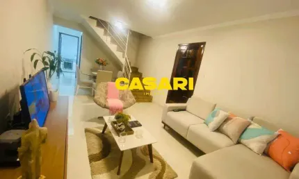 Sobrado com 2 dormitórios à venda, 141 m² - Jordanópolis - São Bernardo do Campo/SP
