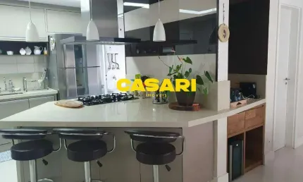 Apartamento com 3 dormitórios à venda, 106 m² - centro - são bernardo do campo/sp