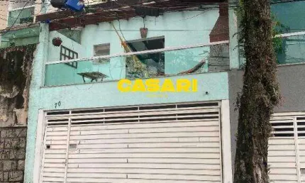 Sobrado com 2 dormitórios à venda, 103 m² - vila valparaíso - santo andré/sp
