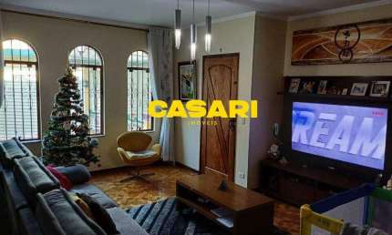Sobrado com 4 dormitórios à venda, 130 m² - Vila Scarpelli - Santo André/SP