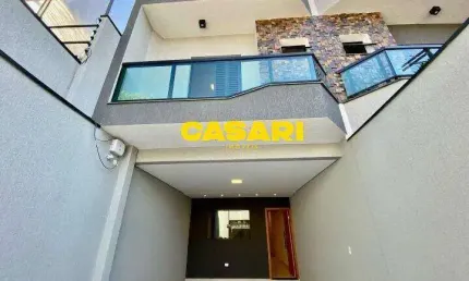 Sobrado com 3 dormitórios à venda, 131 m² - vila clarice - santo andré/sp