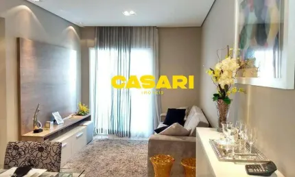 Apartamento à venda no campestre – 2 dormitórios, 63 m² – santo andré/sp