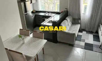 Sobrado à venda com 2 dormitórios e churrasqueira, 111 m² - vila curuçá - santo andré/sp