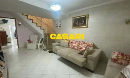 Sobrado com 3 dormitórios à venda, 200 m² - anchieta - são bernardo do campo/sp