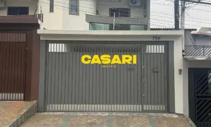 Sobrado com 4 dormitórios à venda, 192 m² - Vila Camilópolis - Santo André/SP