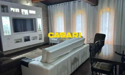 Sobrado com 4 dormitórios à venda, 225 m² - Vila Humaitá - Santo André/SP