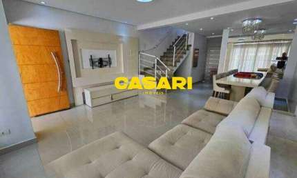 Sobrado com 3 dormitórios à venda, 167 m² - Assunção - São Bernardo do Campo/SP