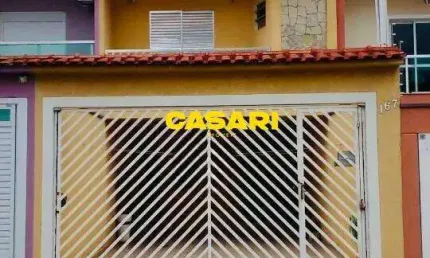 Sobrado com 3 dormitórios e espaço gourmet à venda na vila américa – santo andré/sp