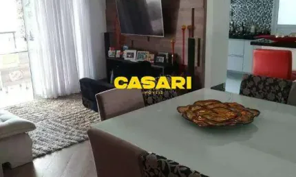 Apartamento com 3 dormitórios à venda, 126 m² - Vila Boa Vista - Santo André/SP