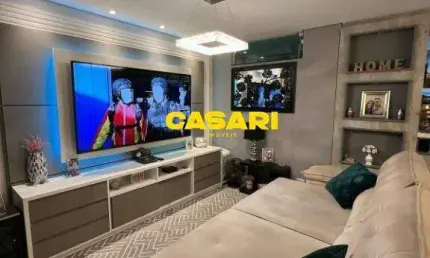 Sobrado com 4 dormitórios à venda, 174 m² - jardim - santo andré/sp