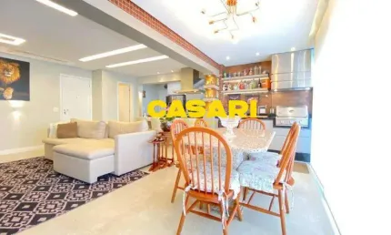 Apartamento com 3 dormitórios à venda, 127 m² - chácara inglesa - são bernardo do campo/sp