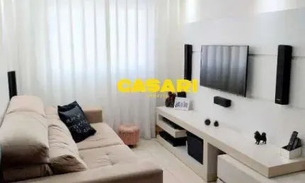 Sobrado com 2 dormitórios à venda, 93 m² - Vila Assunção - Santo André/SP