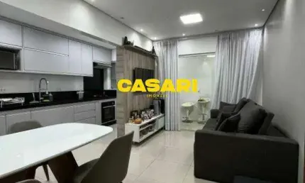 Apartamento com 3 dormitórios à venda, 76 m² - vila curuçá - santo andré/sp