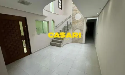 Sobrado com 4 dormitórios à venda, 264 m² - Vila Pires - Santo André/SP