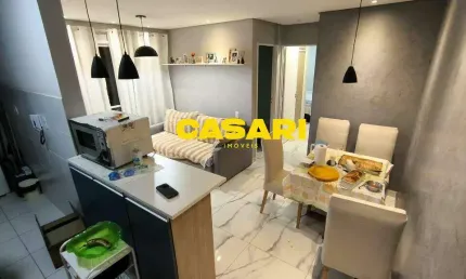 Apartamento 2 dormitórios à venda no Planalto - São Bernardo do Campo com lazer completo