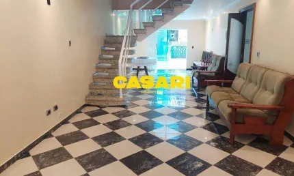 Sobrado com 4 dormitórios à venda, 470 m² - parque espacial - são bernardo do campo/sp