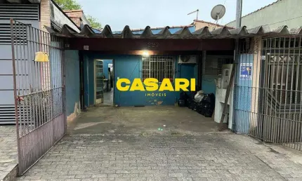 Casa Térrea com 1 Dormitório e 2 Vagas à Venda na Cidade São Jorge – Santo André/SP