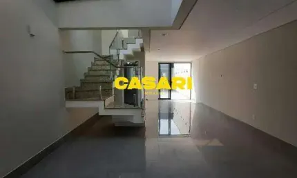 Sobrado com 3 dormitórios à venda, 191 m² - rudge ramos - são bernardo do campo/sp