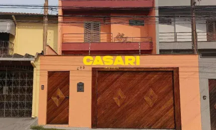 Sobrado com 3 dormitórios à venda, 236 m² - Vila Valparaíso - Santo André/SP