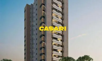 Apartamento com 2 dormitórios à venda, 64 m² - campestre - santo andré/sp