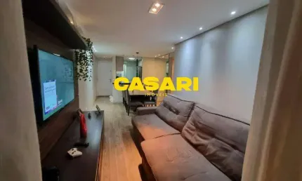Apartamento com 3 dormitórios à venda, 82 m² - baeta neves - são bernardo do campo/sp