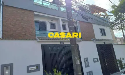 Sobrado com 3 dormitórios à venda, 156 m² - vila curuçá - santo andré/sp