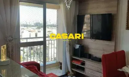 Apartamento com 2 dormitórios à venda, 55 m² - Utinga - Santo André/SP