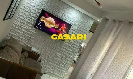 Cobertura com 2 dormitórios à venda, 82 m² - Jardim Las Vegas - Santo André/SP