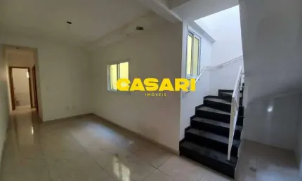 Cobertura com 2 dormitórios à venda, 98 m² - vila camilópolis - santo andré/sp