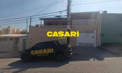 Sobrado com 3 dormitórios à venda, 170 m² - jardim stella - santo andré/sp