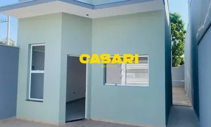Casa com 2 dormitórios à venda, 68 m² - Jardim Santa Cruz - Iperó/SP