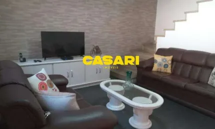 Sobrado à venda, 162 m² por r$ 495.000,00 - paulicéia - são bernardo do campo/sp