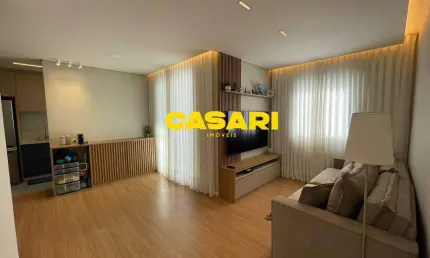 Apartamento com 3 dormitórios à venda, 69 m² - Rudge Ramos - São Bernardo do Campo/SP