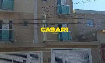 Cobertura com 2 dormitórios à venda, 73 m² - vila junqueira - santo andré/sp