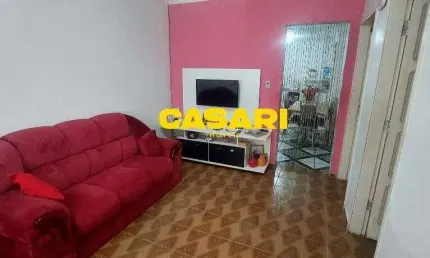 Casa com 2 dormitórios à venda, 128 m² - vila apiaí - santo andré/sp