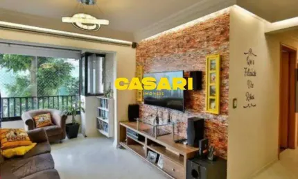 Apartamento com 3 dormitórios à venda, 92 m² - Vila Leopoldina - Santo André/SP