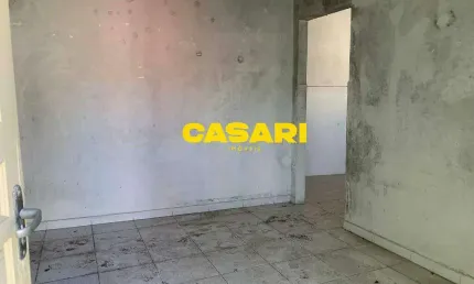 Terreno à venda no rudge ramos com construção em são bernardo do campo/sp
