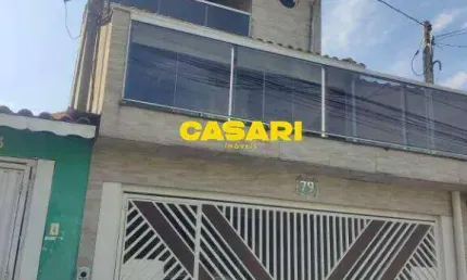 Sobrado com 3 dormitórios à venda, 257 m² por R$ 750.000,00 - Parque Selecta(Montanhão) - São Bernardo do Campo/SP
