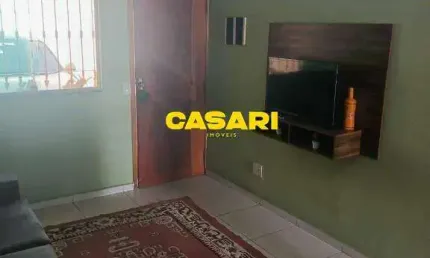 Sobrado com 2 dormitórios à venda, 77 m² - Parque Oratório - Santo André/SP