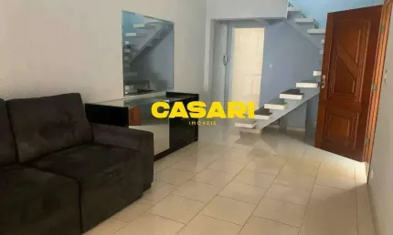 Sobrado com 3 dormitórios e quintal com churrasqueira à venda no baeta neves - são bernardo do campo/sp