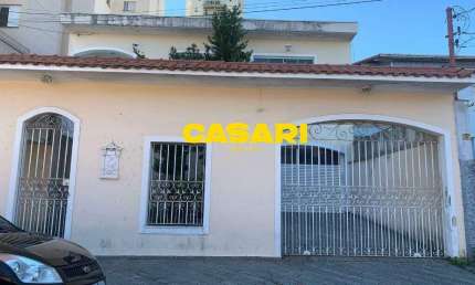 Sobrado com 3 dormitórios, 423 m² - venda ou aluguel - Vila Scarpelli - Santo André/SP