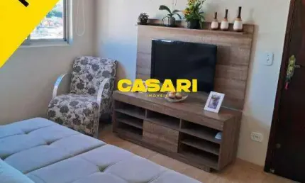 Apartamento com 2 dormitórios à venda, 60 m² - taboão - são bernardo do campo/sp